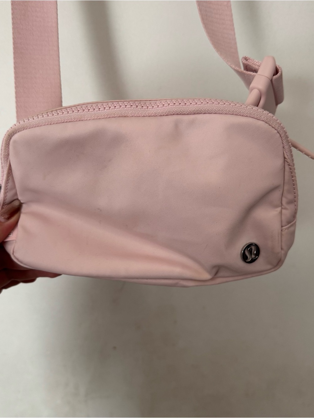 lululemon athletica Blush Pink Compact Crossbody Bag